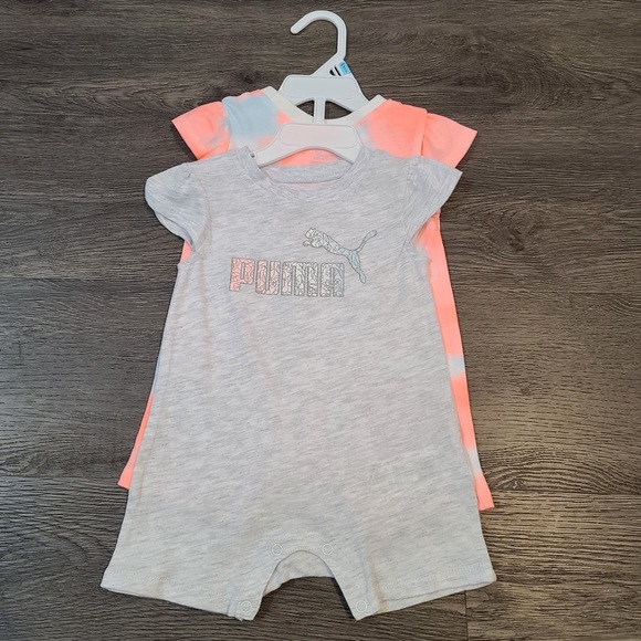 New! Puma Baby Rompers ~ Set Of 2 ~ Size 6-9 months - Picture 3 of 3
